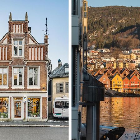 Live In Historic Building - View To Bryggen Appartement Bergen Buitenkant foto