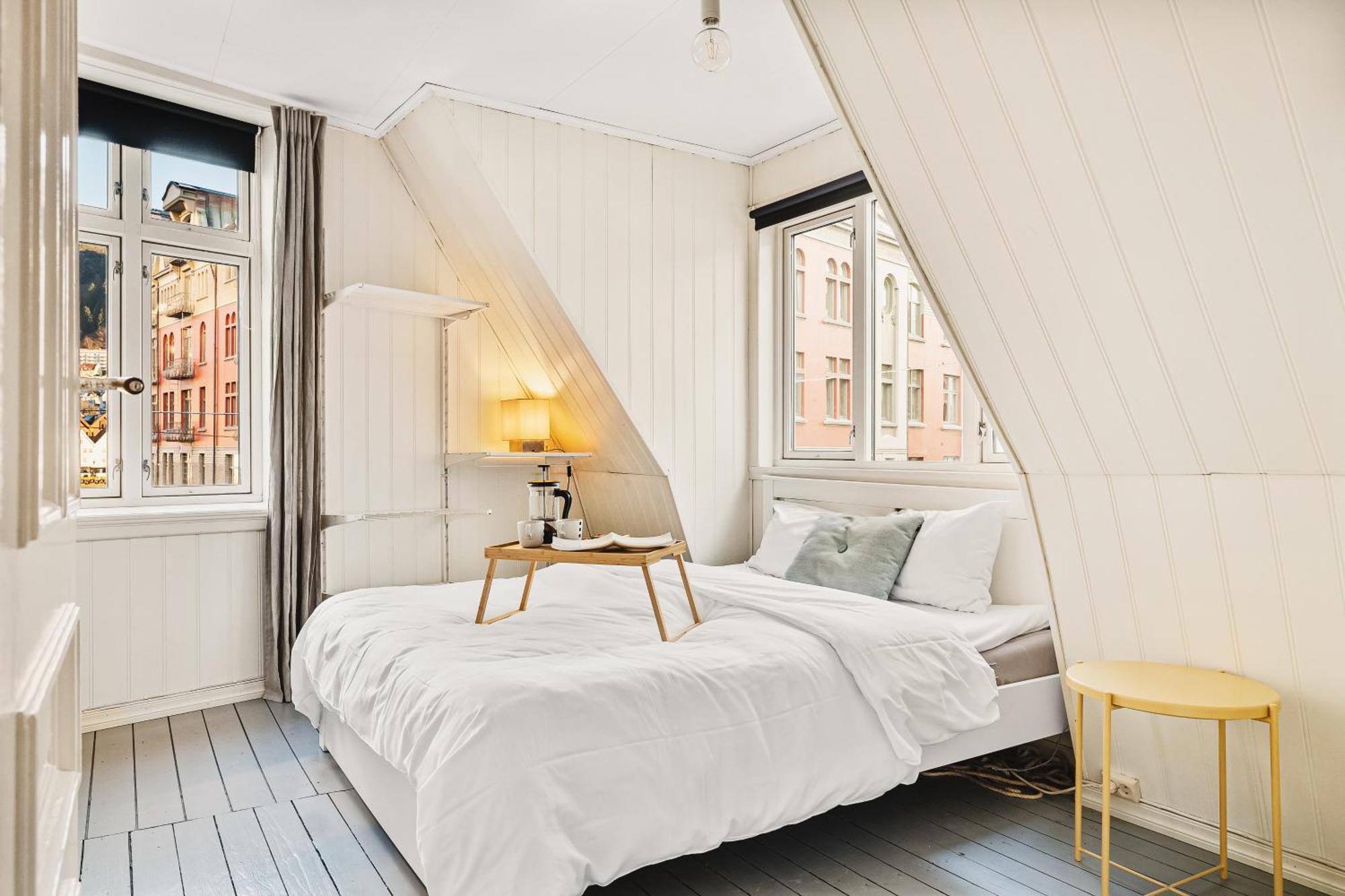 Live In Historic Building - View To Bryggen Appartement Bergen Buitenkant foto