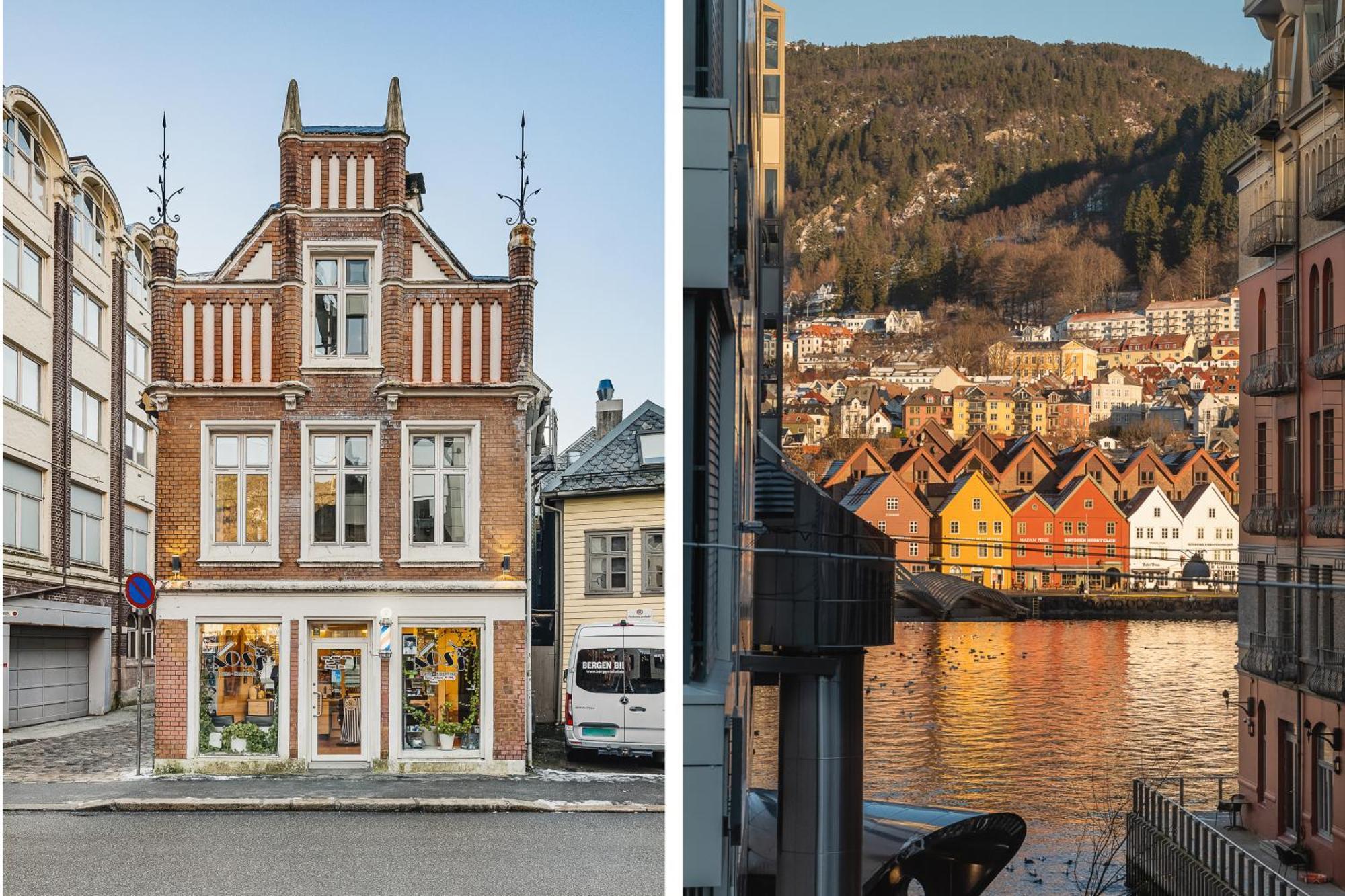 Live In Historic Building - View To Bryggen Appartement Bergen Buitenkant foto